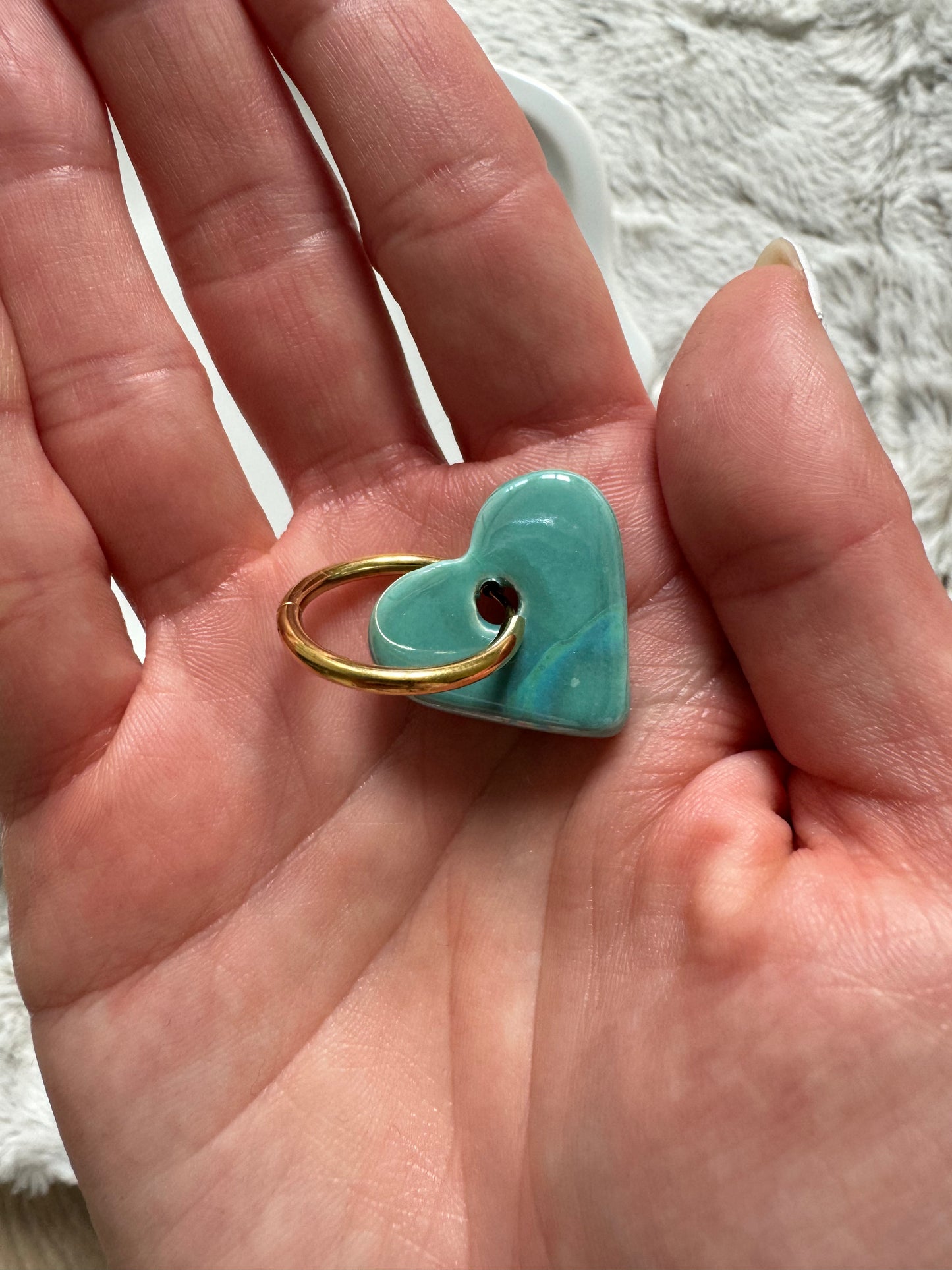 BOUCLES CELYA TURQUOISE
