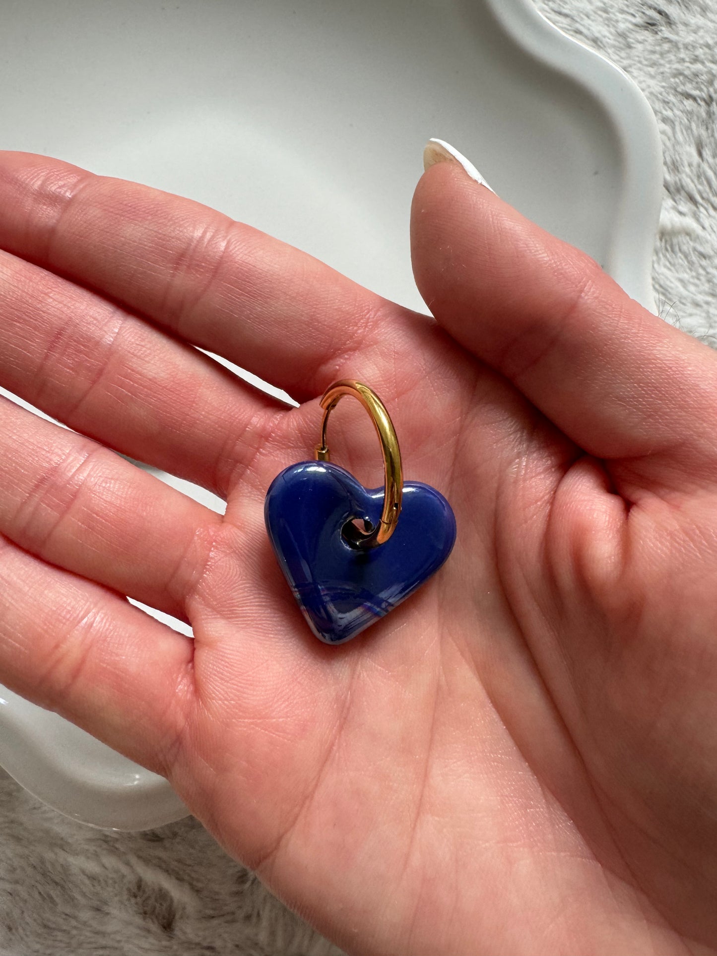 BOUCLES CELYA BLEU FONCÉ