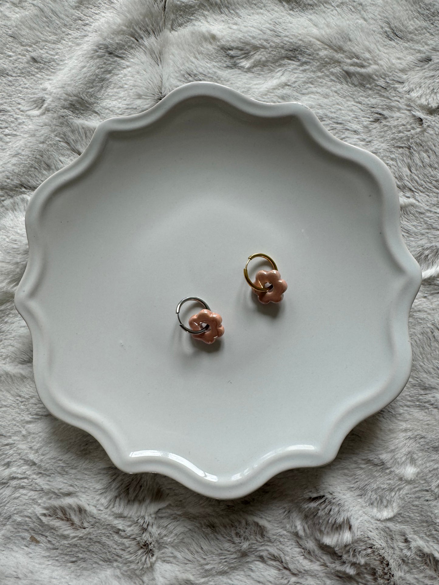 BOUCLES ANGIE ROSE POUDRÉ