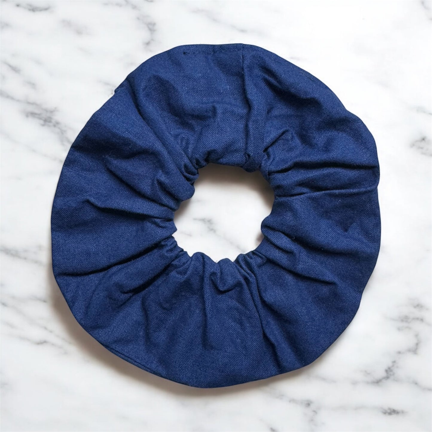 Chouchou bleu marine