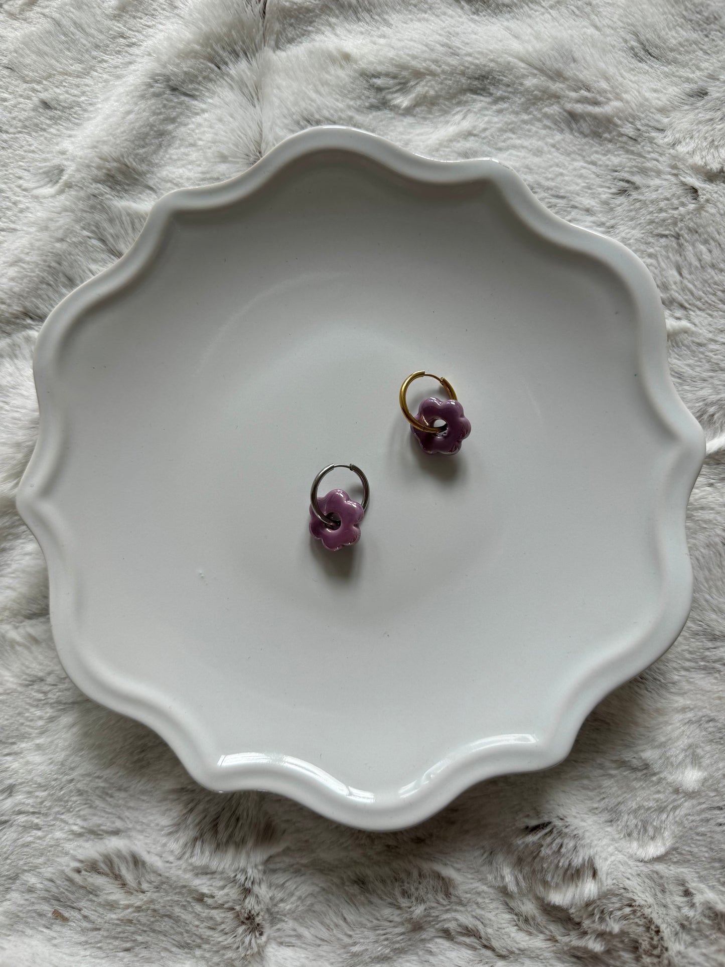 BOUCLES ANGIE VIOLET LAVANDE